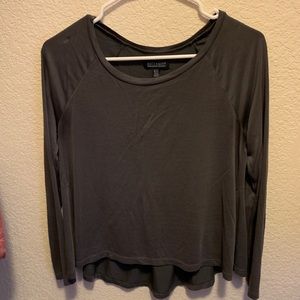Silky smooth grey long sleeve from American Eagle
